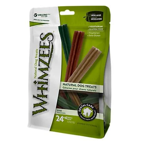 Whimzees Stix Dental Dog Chew, 14.8 oz. Value Pack - Small (for dogs 15-25 lbs.)