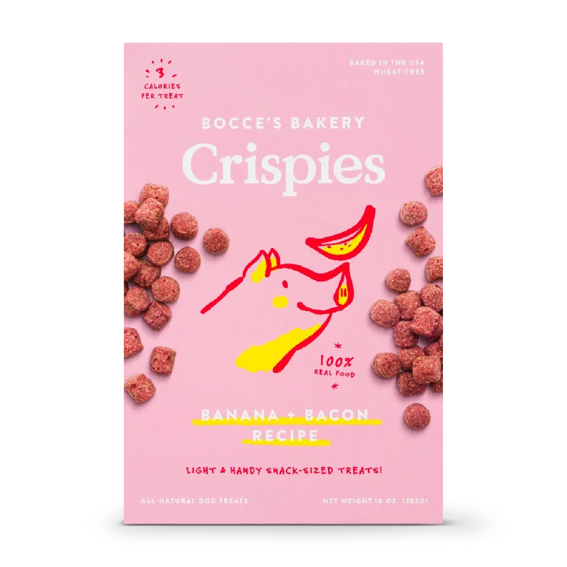 Bocce’s Crispies Banana + Bacon Recipe 10oz box