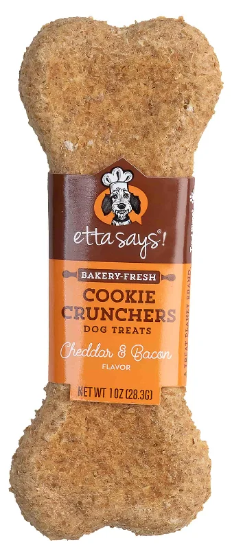 Etta Says! Cookie Cruncher Cheddar & Bacon 1oz