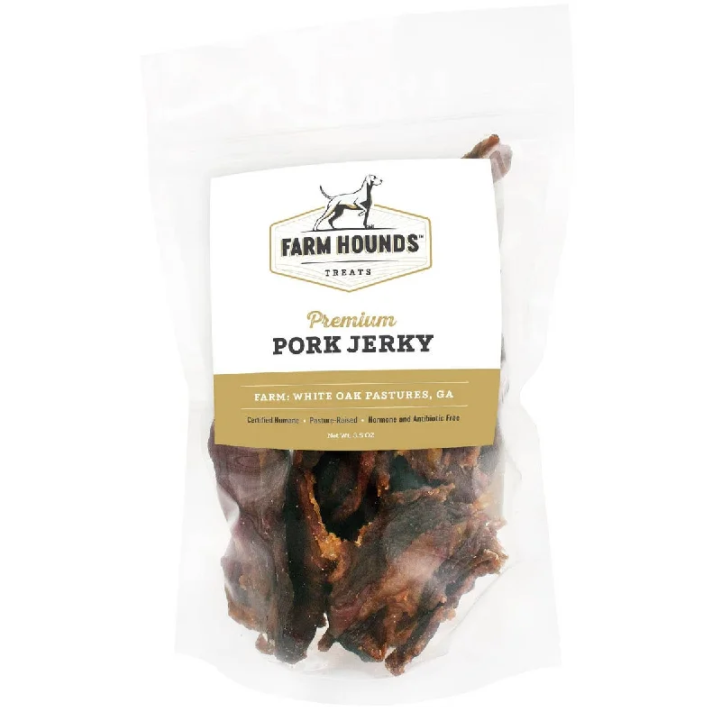 Farm Hounds Pork Jerky 3.5oz Bag