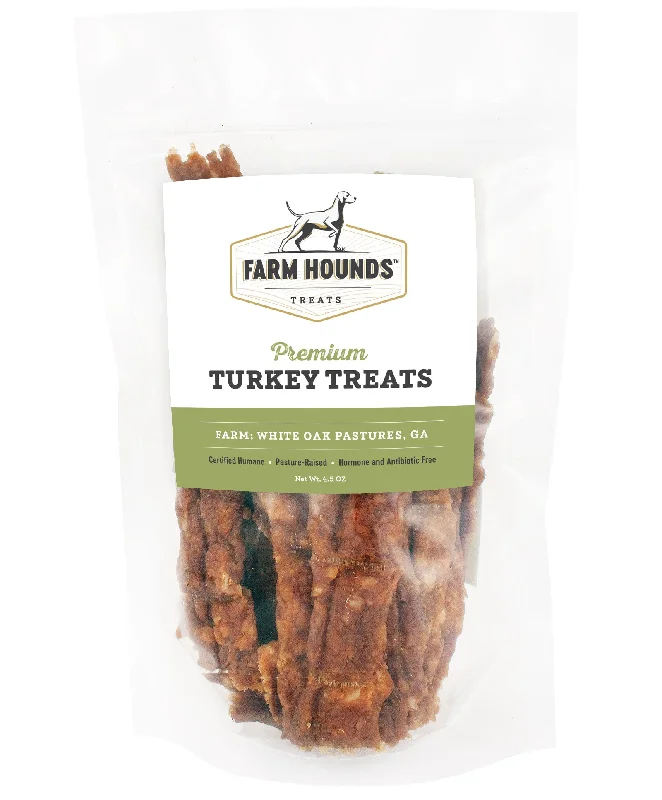 Farm Hounds Turkey Strips 4.5oz Bag