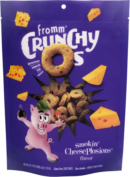 Fromm Dog Biscuits Crunchy O's CheesePlosions™