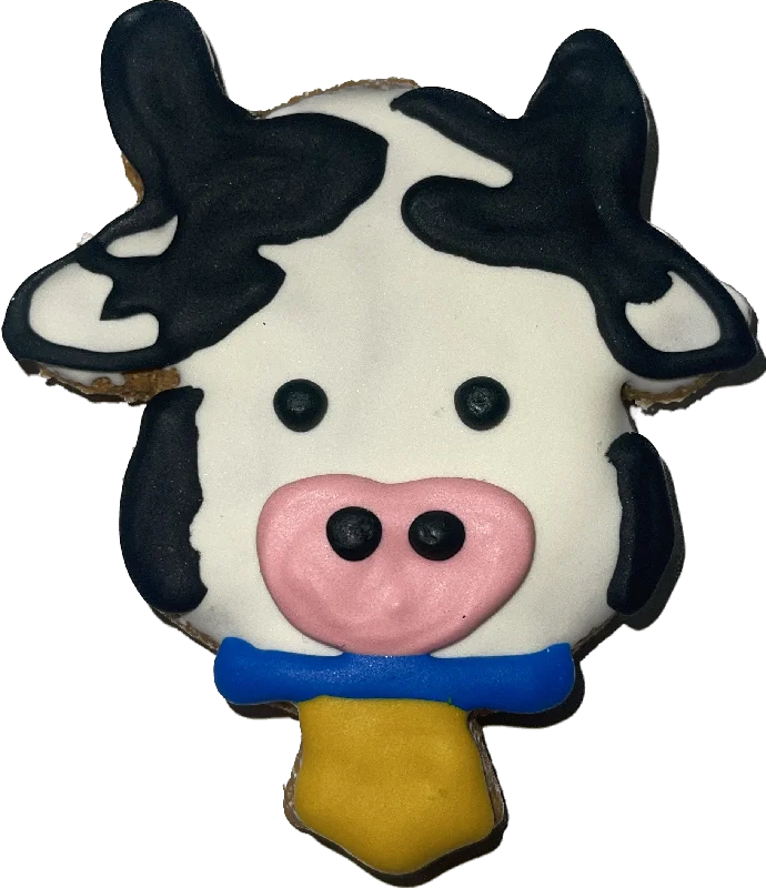 Lucky Biscuit Pet Bakery Farm Friends- Cow Dog Cookie