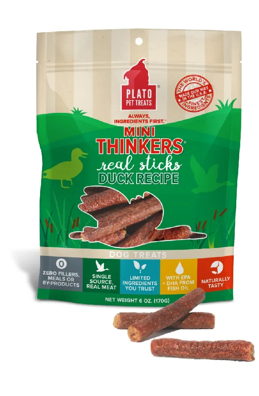 Plato Mini Thinkers Sticks Duck 3oz Bag