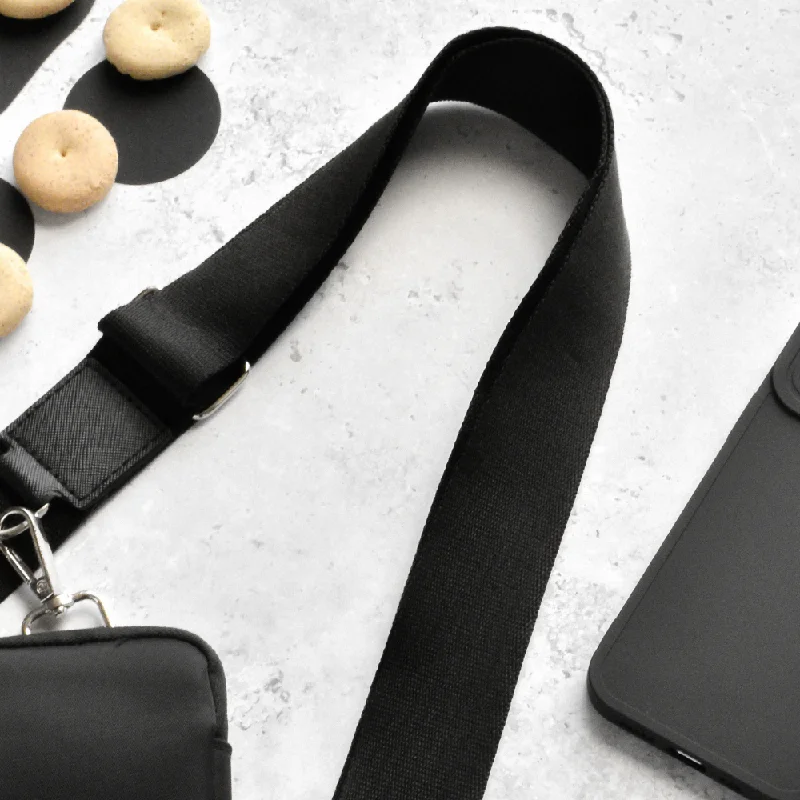 Bag Strap - Plain Black