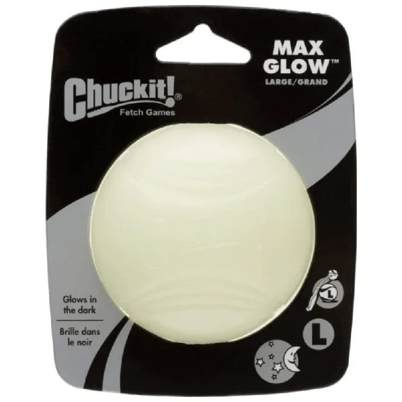 Chuckit! Max Glow Ball for Dogs | For Medium Chewers