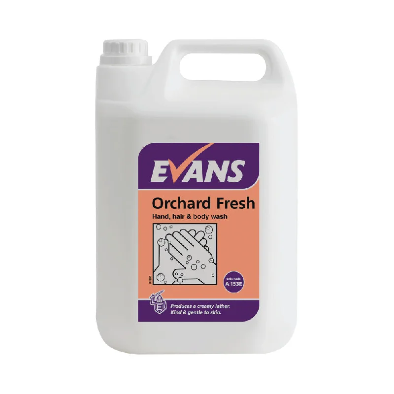 Evans Orchard Fresh Hand Hair and Body Wash 5 Litre A153EEV2