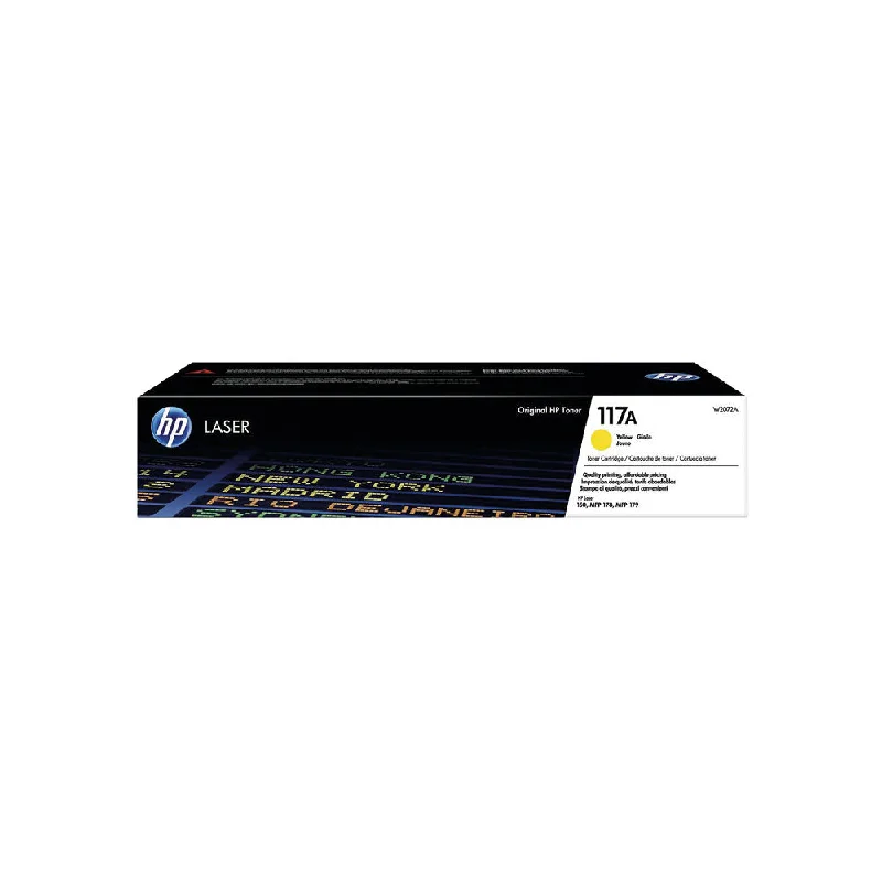 HP 117A Yellow Original Laser Toner Cartridge W2072A