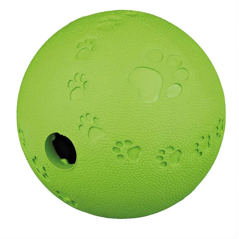 Trixie Snack Ball Interactive Natural Rubber Toy for Dogs (Green)