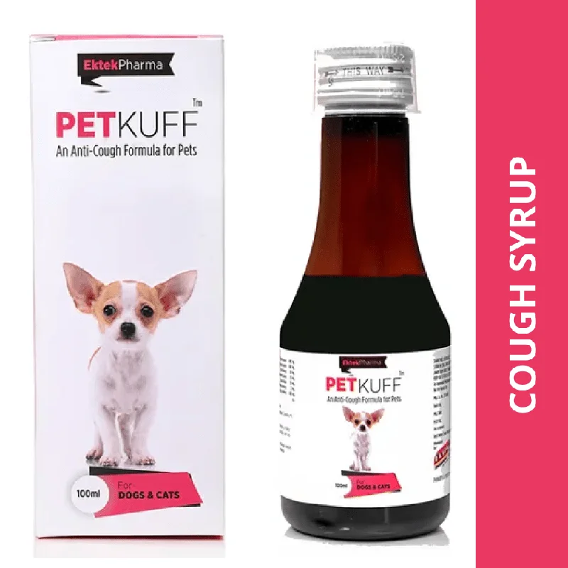 Ek Tek Pet Kuff Cough Syrup (100ml)