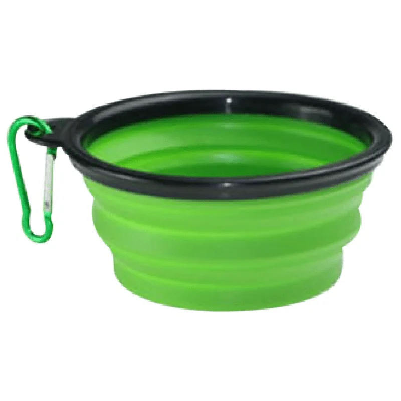 Emily Pets Bowl for Dogs and Cats (Green)