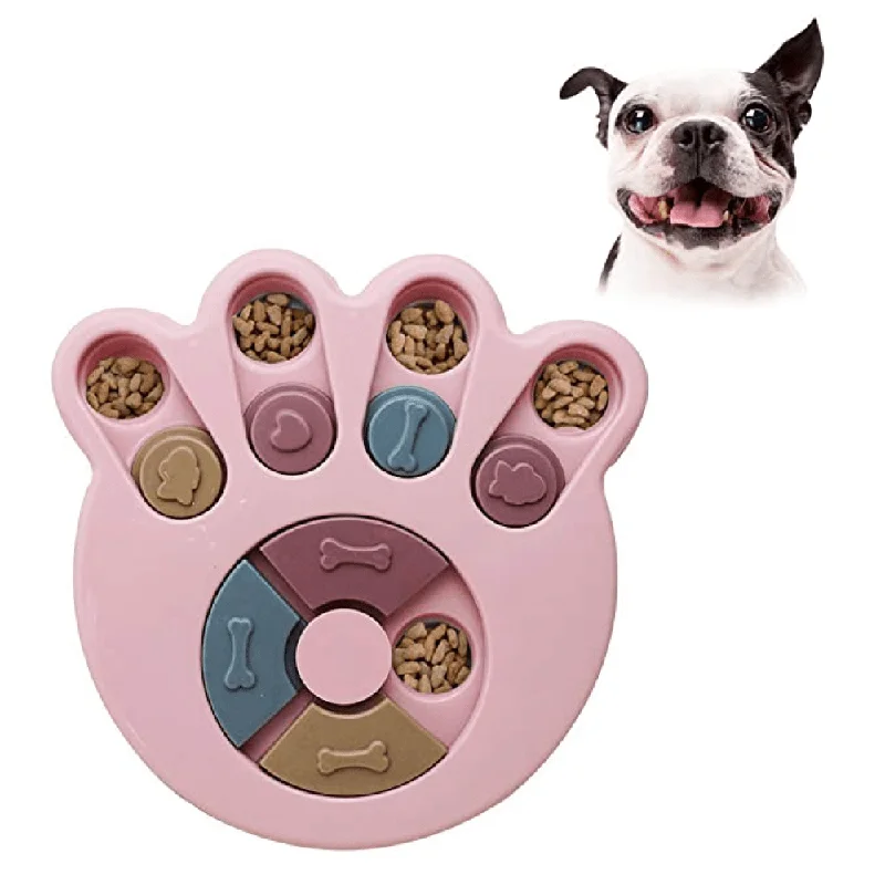 Emily Pets Intelligence Food Treated Puzzle Toy for Dogs and Cats (Pink)