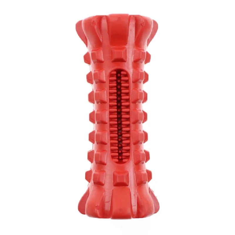 Goofy Tails Dental Grinder Toy for Dogs (Red)