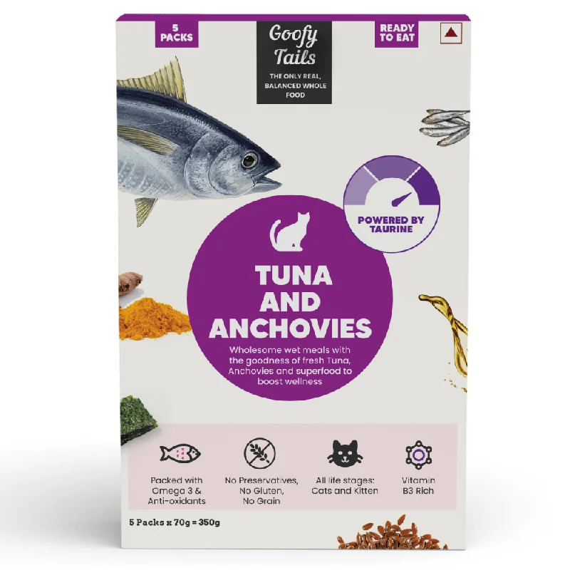 Goofy Tails Tuna and Anchovies Cat Wet Food