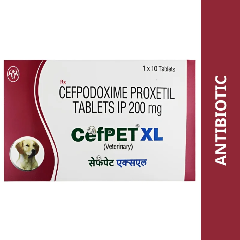 Intas Cefpet XL 200mg (Cefpodoxime Proxetil) Tablet