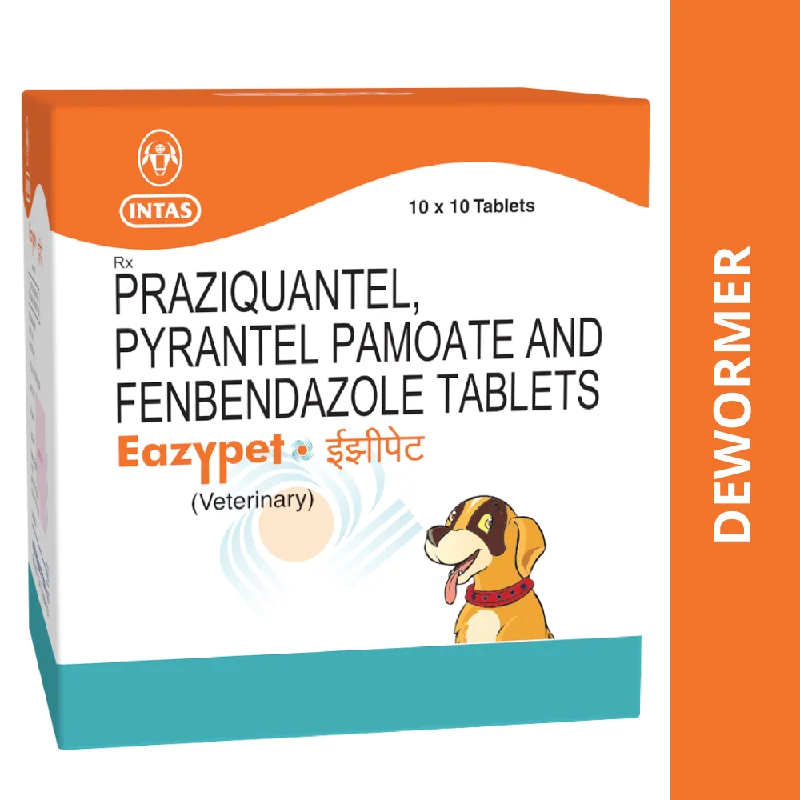 Intas Eazypet Dog Deworming Tablet (pack of 10 tablets)