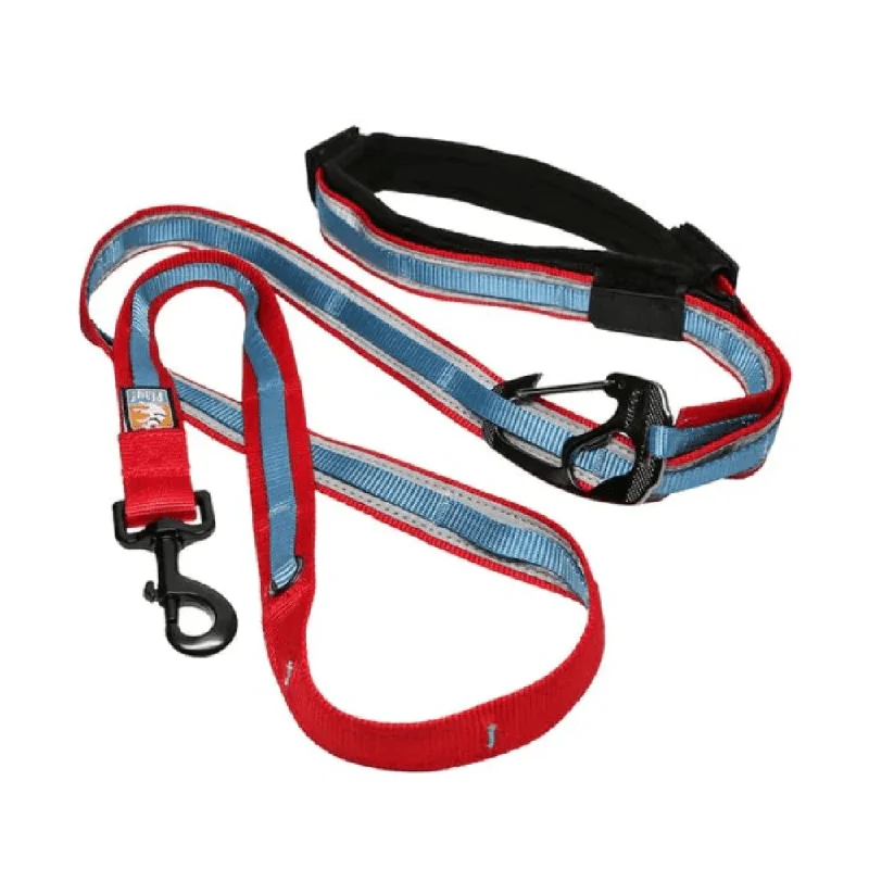 Kurgo Quantum 6 in 1 Dog Leash (Barn Red)