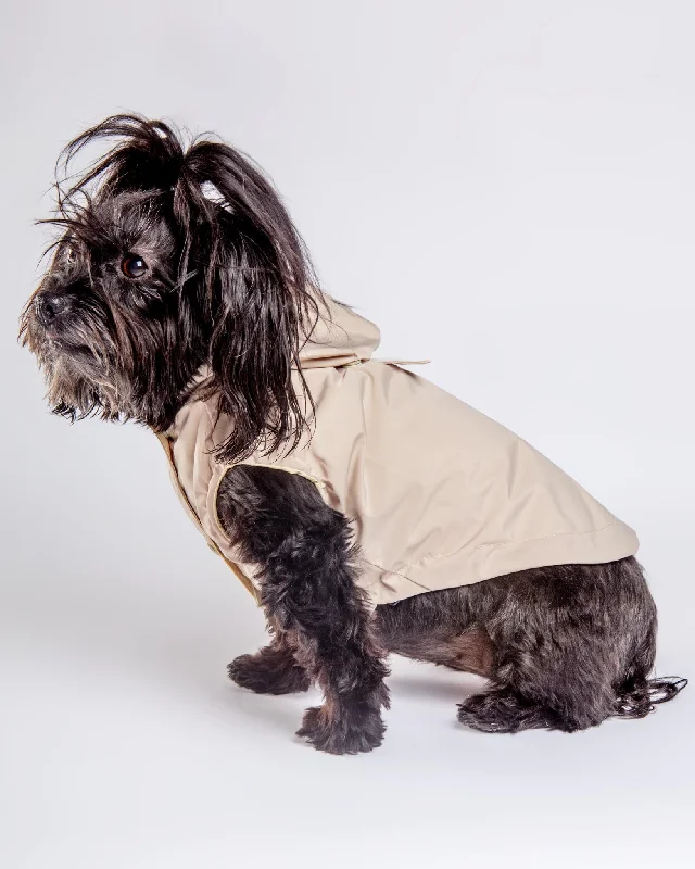 Life Dog Raincoat in Sandstone