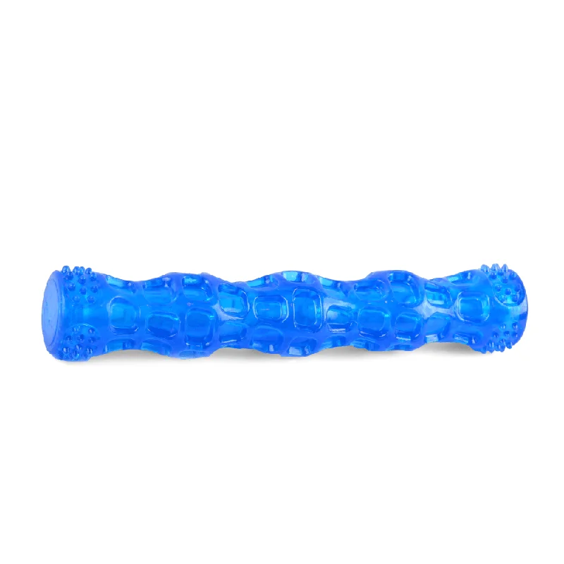 M Pets Squeaky Stick Toy for Dogs (Blue)