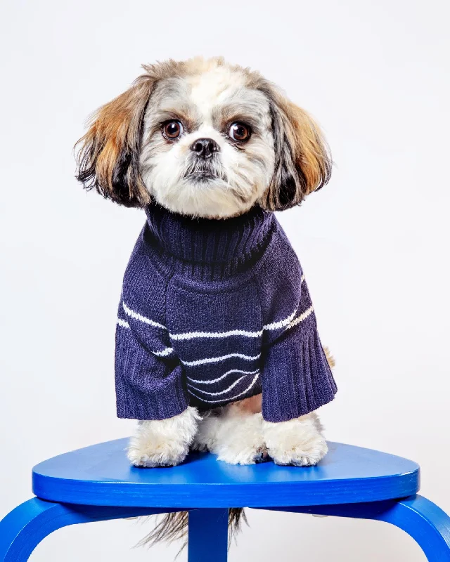 Mariner Stripe Dog Sweater (FINAL SALE)