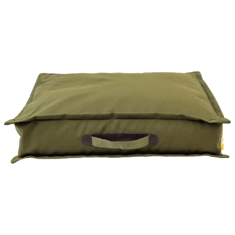 Pawpourri Monsoon Outdoor Lounger Bed for Dogs (Olive)