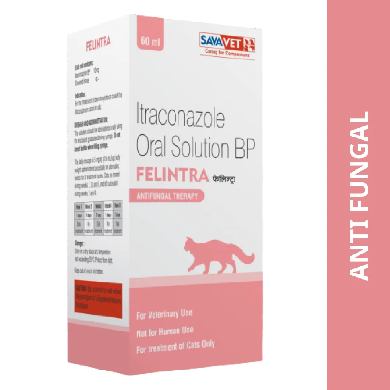 Savavet Felintra (Itraconazole) Oral Solution Cat (60ml)