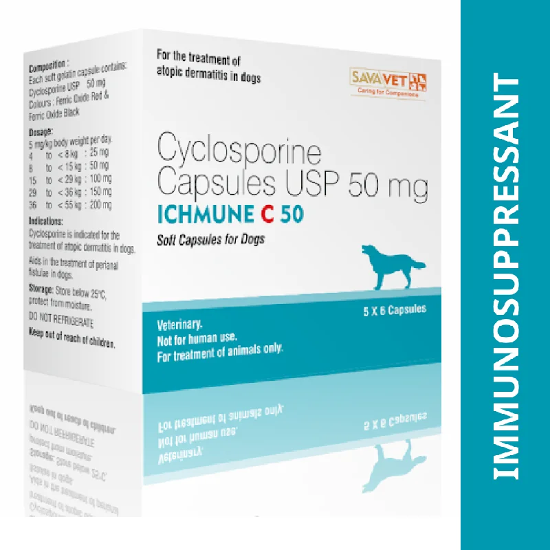 Savavet Ichmune C (Cyclosporine) Tablet for Dogs (pack of 6 tablets)