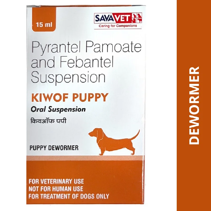 Savavet Kiwof Puppy Deworming Suspension 15ml