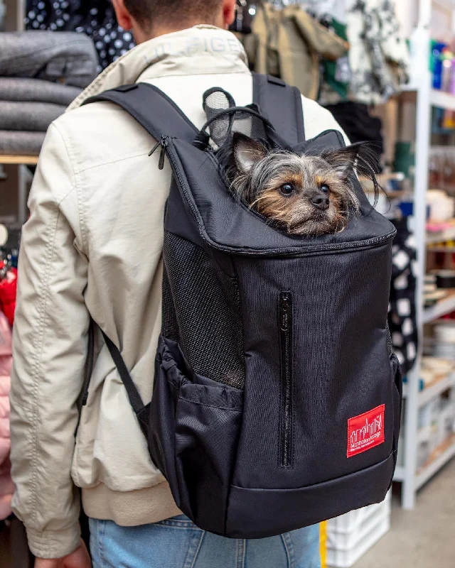 Sirius Traveler Dog Backpack in Black