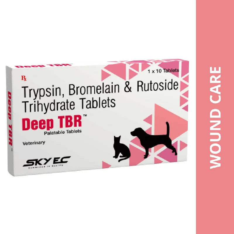 Skyec Deep Tbr Wound Healing Tablet for Dogs and Cats