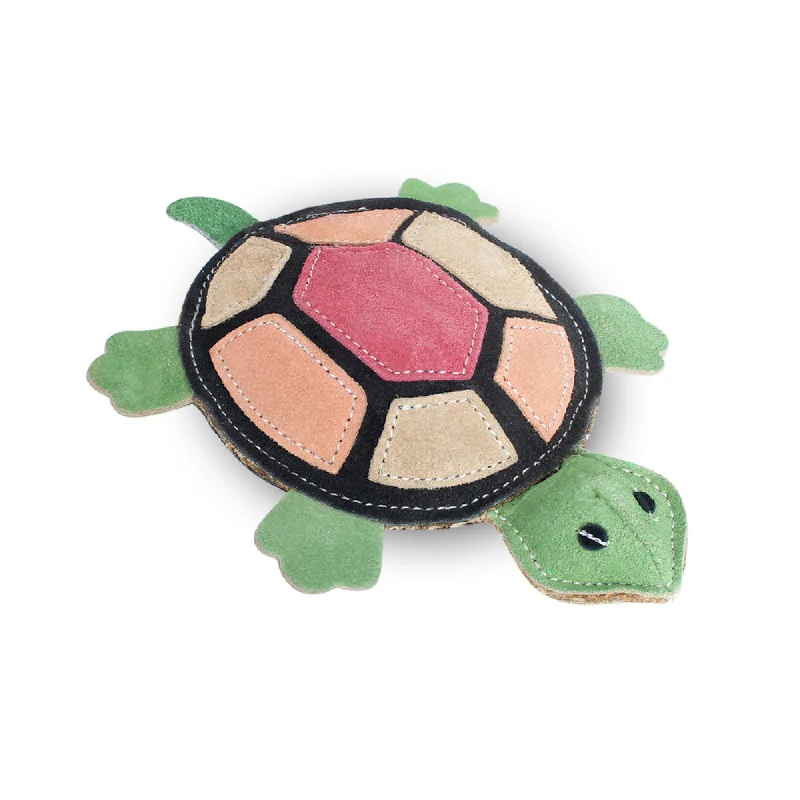 TopDog Premium Turtle Toy for Dogs and Cats (Multicolour)