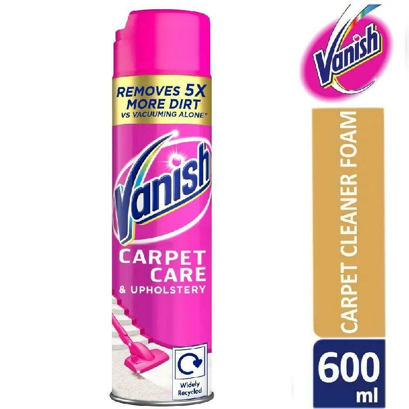 Vanish PowerFoam Carpet Cleaner 600ml 8039012