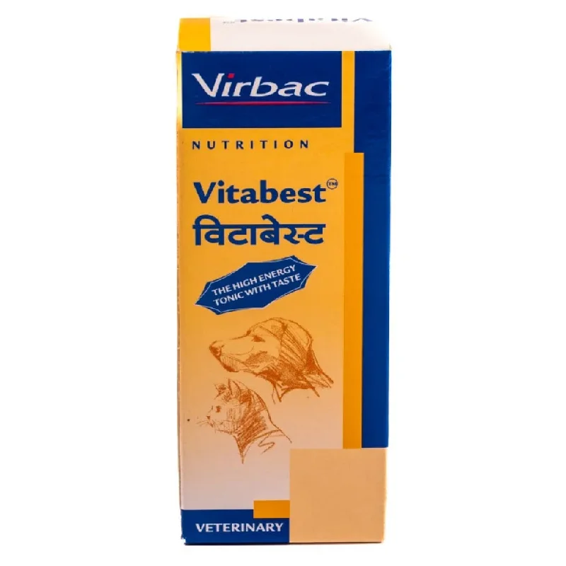 Virbac Vitabest Multi Vitamin Supplement for Dogs and Cats (150ml)