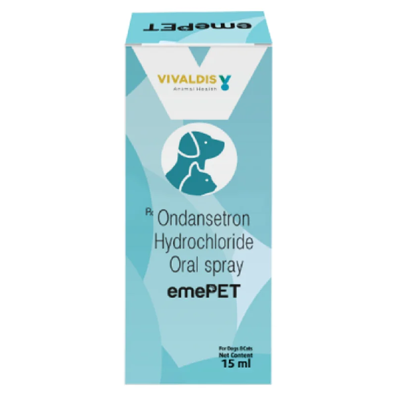 Vivaldis Emepet Oral Spray (Ondansetron) for Dogs & Cats (15ml)