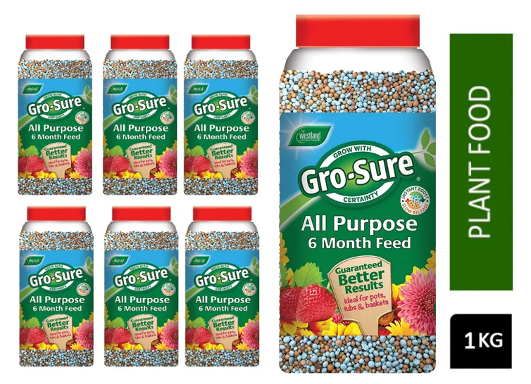 Westland Gro-Sure Slow Release 6 Month Plant food 1.0kg