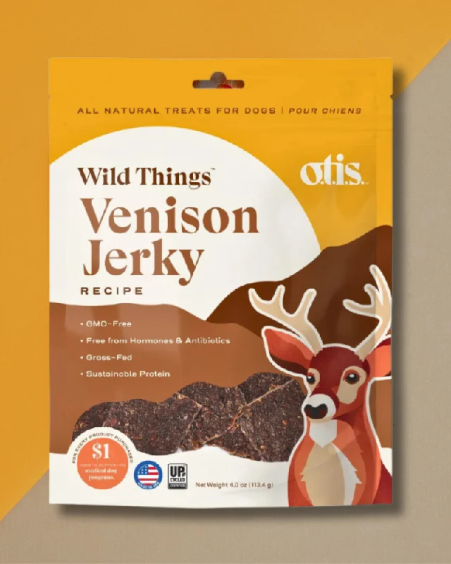 Wild Things Venison Jerky Dog Treat