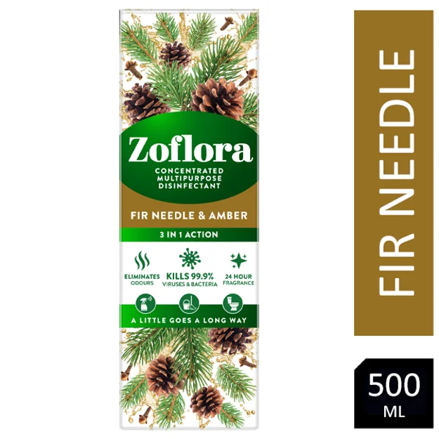 Zoflora Disinfectant Fir Needle & Amber 500ml