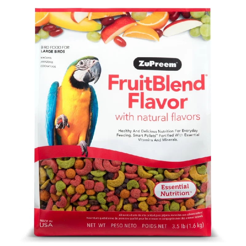 ZuPreem FruitBlend Flavor with Natural Flavors Avian Diets Large Bird Food